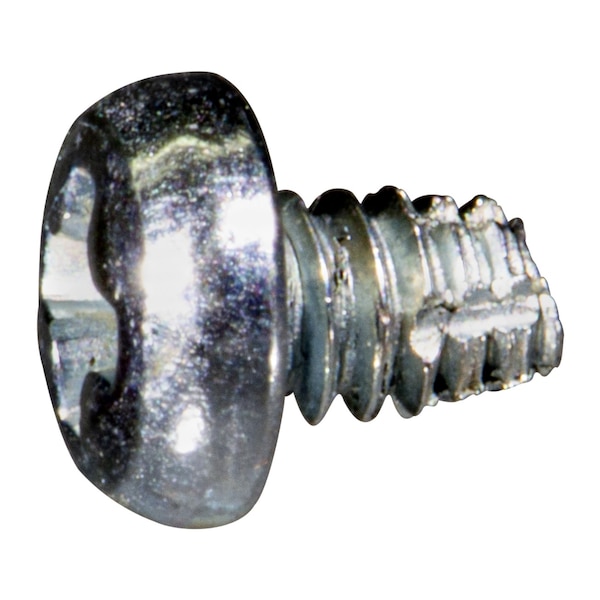 Midwest Fastener Sheet Metal Screw, #2 x 1/8 in, Zinc Plated Steel Pan Head Phillips Drive, 30 PK 931561 - main